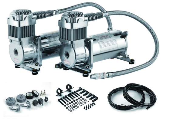 Silber 150-P-/indoppelsatz-LKW-Luftsack-Kompressor für Autos YURUI YF 6470R