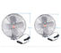 Sicherheits-Metallschutz-Car Cooling Fan-Gleichstrom 12v mit 60 Streifen