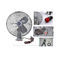 Silberne Farbauto-Heizkörper-elektrische Ventilator-voller Sicherheits-Metallschutz