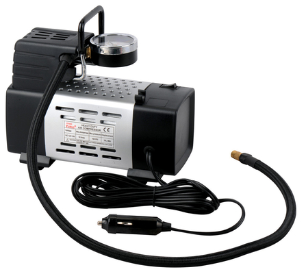 Portierbare starke Inflation des Metallluftkompressor-150PSI 12V mit 2 Düsen-Adaptern