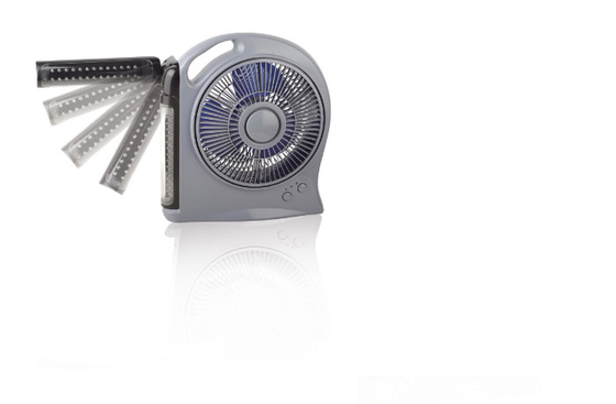 Verschiedene Funktions-Automobilventilatoren mit LED-Licht, Akku-Ventilator