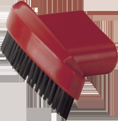 Roter kleiner HandPlastikstaubsauger drahtlos mit hellerem Stecker Cigrette