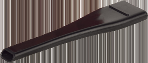 Roter kleiner HandPlastikstaubsauger drahtlos mit hellerem Stecker Cigrette