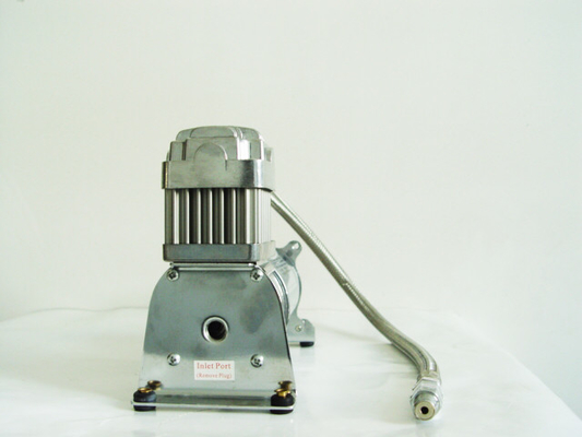 Einzelnes 150psi 12V 1/4" Luft-Suspendierungs-Kompressor-Hochleistungssilber