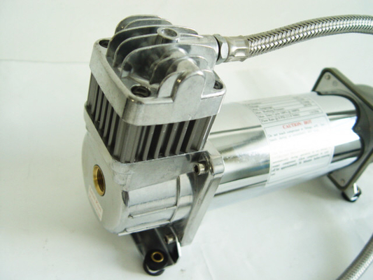 Ein guter Preis. Luft-Schock-Hochleistungskompressor 12v 150PSI Chrome 1.75CFM portierbarer mit Luft-Behälter Online