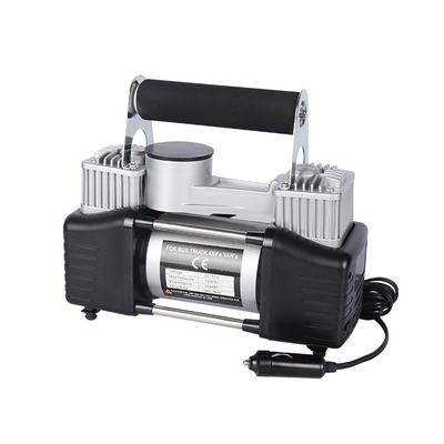 Zwei Zylinder Metallluftkompressor mit Handtasche Hochdruckluftkompressor DC 12V