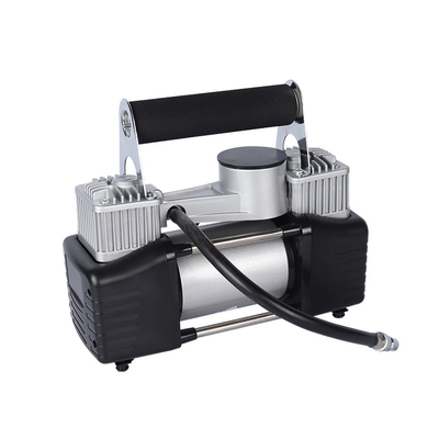 Zwei Zylinder Metallluftkompressor mit Handtasche Hochdruckluftkompressor DC 12V