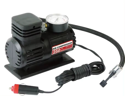 Mini-Auto-Luftkompressor 12V Plastik-Portable Reifen Aufbläher Mini-Luftkompressor für Auto