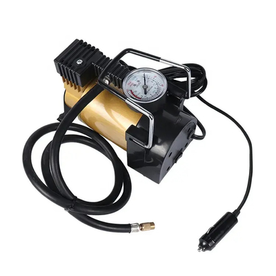 Portable Metallluftkompressor DC12v Einzylinder Autoreifen Aufblaser Pumpe Schnelle Aufblasung