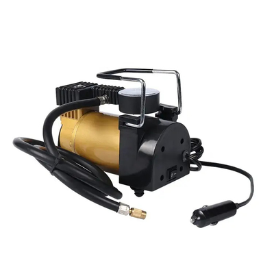 Portable Metallluftkompressor DC12v Einzylinder Autoreifen Aufblaser Pumpe Schnelle Aufblasung
