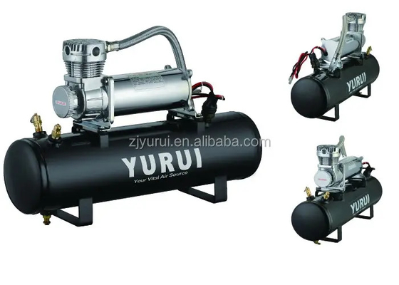Luftfederungskompressor mit Luftbehälter für Lkw Offroad 12 Volt Luftbrücke 480C