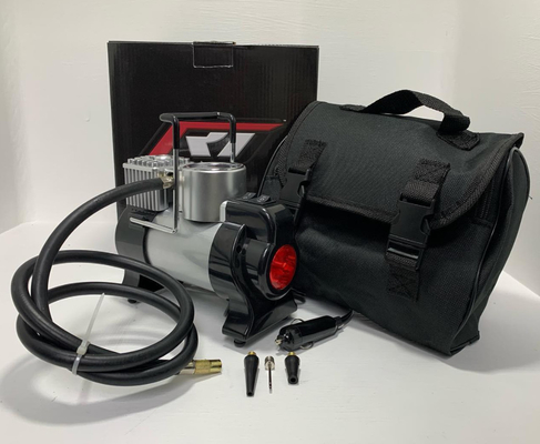 Chrom-Metall Auto tragbaren Luftkompressor 12v 100 PSI 3 in 1 Funktion