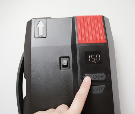 12 Volt elektrische Sup-Pumpe mit Batterie und AC110V-220V Langzeit 20psi mit Bildschirm