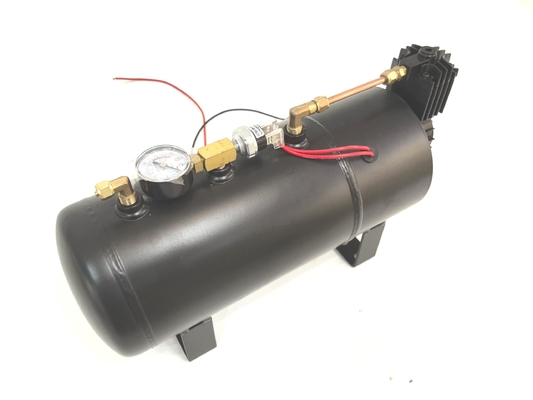 Dauerhafte 2-in-1-Wetterhebe-Aufhängung Kompressor Auto-Luftquelle-Kits mit 1,0 Gallonen-Luftbehälter