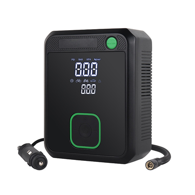 Elektrische Luftpumpe für Fahrzeuge mit tragbarem Digitaldisplay mit Entladen