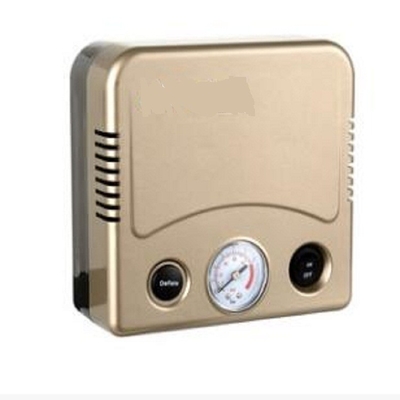 Silberne Mini-Handy-Fahrzeugluftkompressoren Dc 12v mit Abluftfunktion