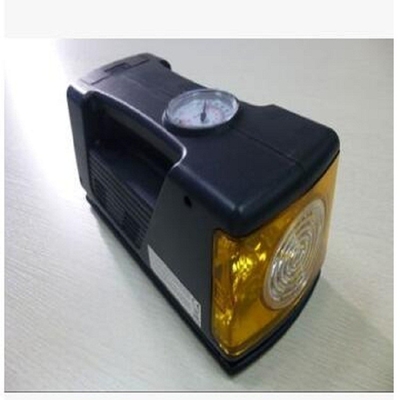Drei in einer Schwarz-Farbe des Auto-portierbaren Luftkompressor-Dc12v 250psi mit Lampe