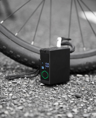 Motorrad / E-Bike geeignet 150 PSI tragbare elektrische Reifen Luftpumpe Digitale Anzeige 1000mAh Batterie