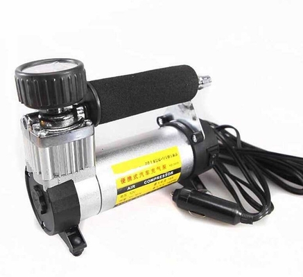 Portierbarer Luftkompressor 12v der silbernen schwarzen harten Beanspruchung 140 P-/inLuftpumpe für Auto