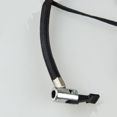 Weißer Schlauch Mini Air Pump Withs 45cm, Handhochleistungsauto-Luftkompressor