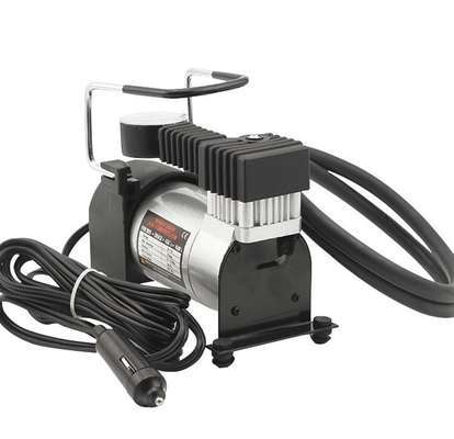 Handlicher Luftkompressor-hoher Arbeits-Druck 2.25kgs des Metall12v mit Uhr 140 P/in