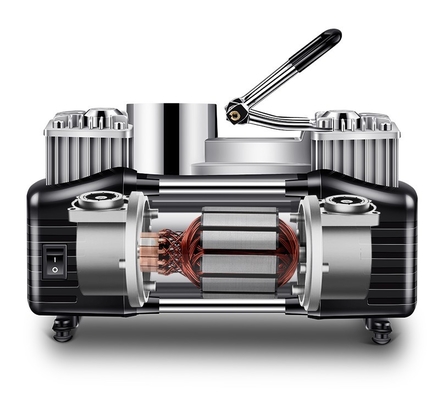Ein guter Preis. 12 Metallluftkompressor-Pumpe des Volt-180W für Auto mit Nylontasche Online