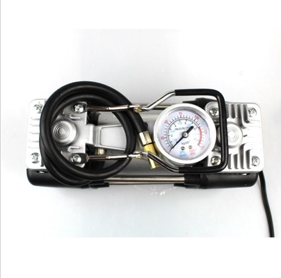 Doppelte Pumpe des Zylinder-Metallluftkompressor-180w 150PSI mit Uhr