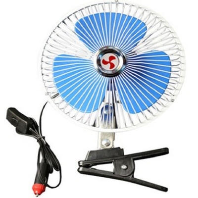 Hinterer Plastikschutz Car Cooling Fan, Mini Auto Cool Fan With-Schalter Dc12v