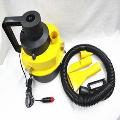 Gelber tragbarer ABS DC12v Staubsauger mit flexiblem Feuchtig-Trocknen