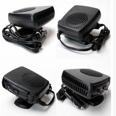 Ein guter Preis. Tragbare Auto-Plastikheizungs-schwarze Farbe DCs 12v mit Ventilator/Heater Function Online