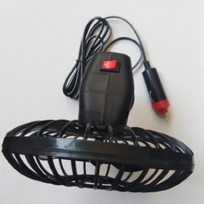 Mini4 Zoll-Auto-Ventilator-oszillierende Schalen-Plastikmontage mit Schalter zwei