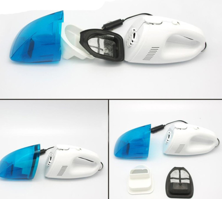 auto-Staubsauger-Plastik DCs 12v tragbares Handin der blauen weißen Farbe