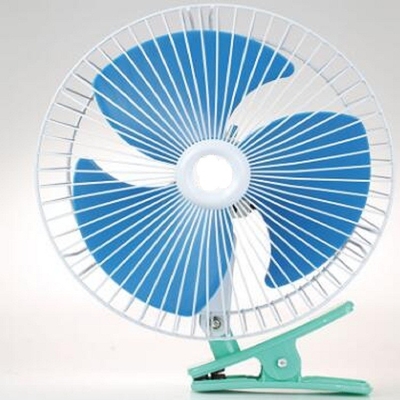 Hinterer Plastikschutz Car Cooling Fan 8 Zoll, der mit kundengebundener Farbe oszilliert