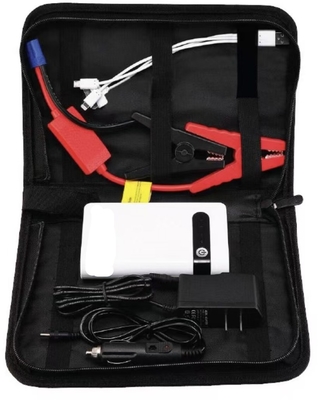 12V-Autobatterie-Ladegerät Sprungstarter mit LED-Taschenlampe 11000mAh-Batterie
