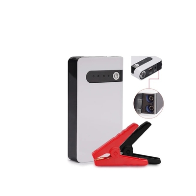 Kompaktes 12V Auto-Sprungstarter mit LED Taschenlampe und 11000mAh Batterie 400A Spitzenstrom