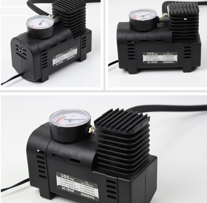 Gewicht 0,8 portierbaren Auto-Luftpumpe Kilogramm DCs 12V 250 P/in Druck-mit Uhr
