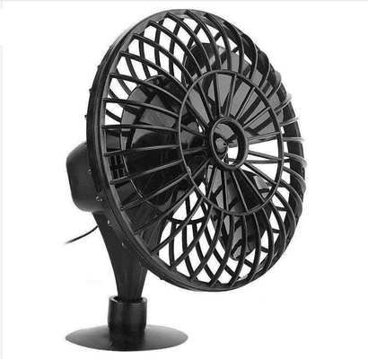 4" selbstbewegende elektrische PlastikVentilatoren/schwarze elektrische Ventilatoren für Autos