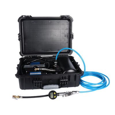 Tragbarer 12-Volt-Luftkompressor mit 62A-Motor und 4,5 CFM bei 30 PSI für die Aufblasung von schweren Reifen