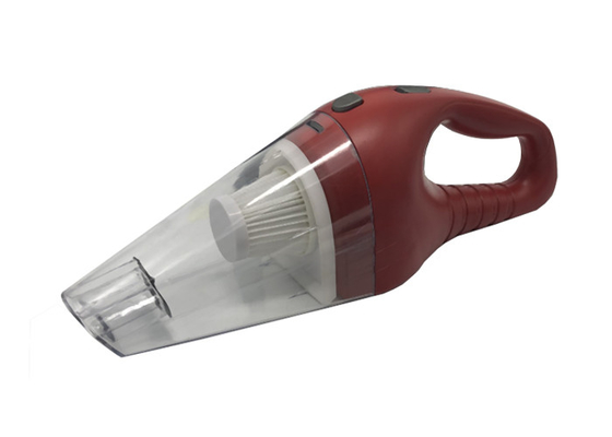 Rote ABS Batterie-Staubsauger/Bürsten des Auto-Innenstaubsauger-zwei