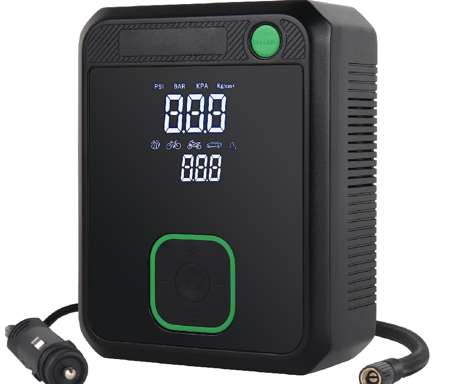 Einzylinder-Wiederaufladbare kabellose elektrische Luftpumpe mit Abflüssigkeitsfunktion 35L/min