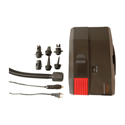 5000mAH Batteriekapazität SUP Elektropumpe für aufblasbare Dock-Kajak-Paddelbrett 20PSI 12V/110-240V