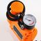 Orange Selbstluftkompressor portierbar, Plastik250psi luftpumpe für Autoreifen