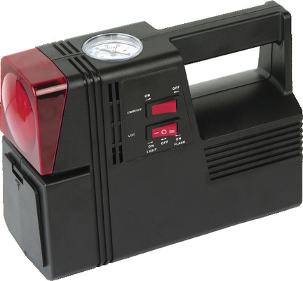 Ein guter Preis. Quadrat-Schwarz-Plastikluftkompressor für Auto-Reifen 3 in 1 schwarz und rot Online