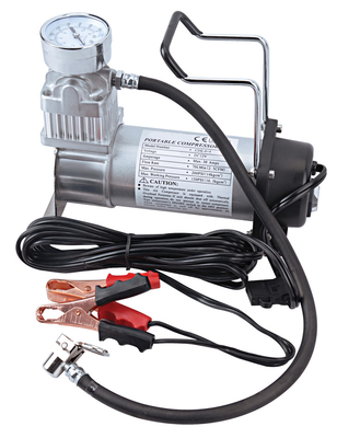 Portable Einzylinder Offroad DC12V Metall-Heavy-Duty-Luftkompressor mit Messgerät
