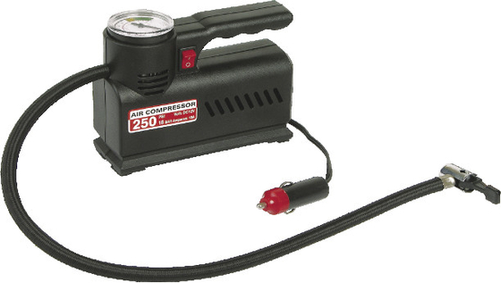 Ein guter Preis. Schwarzer Plastikluftkompressor für Auto-Reifen mit Handhalter Mini Size Online
