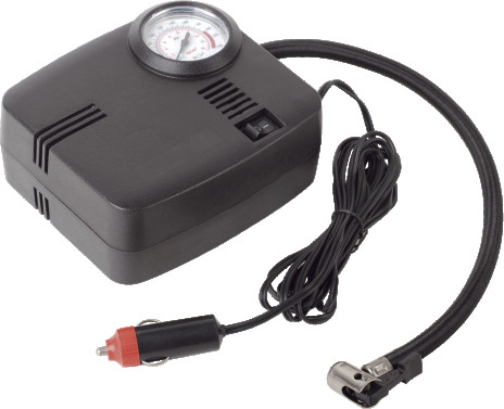 Ein guter Preis. Fern-DC12V Auto-Luftkompressor des Kasten-Schwarz-für unterschiedlichen Größen-Reifen Online