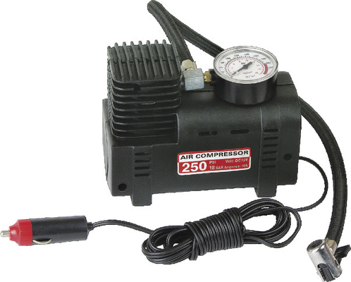 Ein guter Preis. Schnelle Inflations-schwarzer Plastikauto-Luftkompressor DC12V für verschiedene Reifen Online