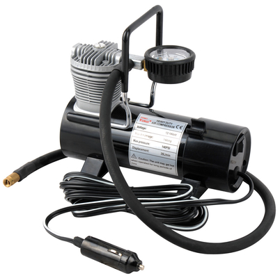 Ein guter Preis. Auto-einzylindrige Luftkompressor-Pumpe mit Messgerät-und Taschen-starker Inflation Online