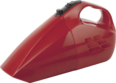 Ein guter Preis. Roter kleiner HandPlastikstaubsauger drahtlos mit hellerem Stecker Cigrette Online