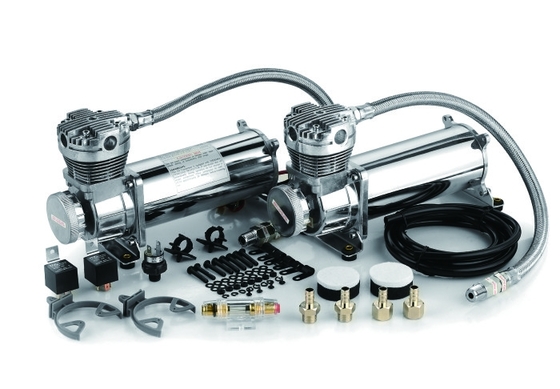 Ein guter Preis. Langlebiges Gut portierbare des Luft-Suspendierungs-Hochleistungspumpen-Doppelsatz-12v 200 P/in Online